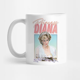 Princess Diana /// Retro 90s Fan Art Mug